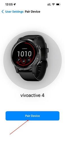 Pair Your Garmin Watch
