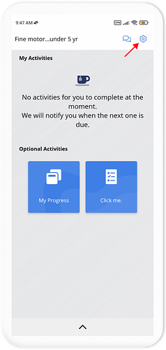 Avicenna App Settings