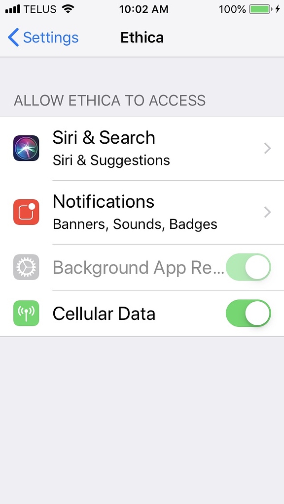 iOS location settings issues - Support - Avicenna Forum