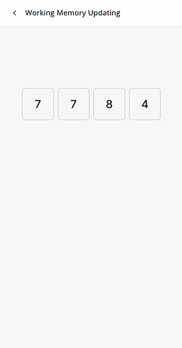Initial numbers page