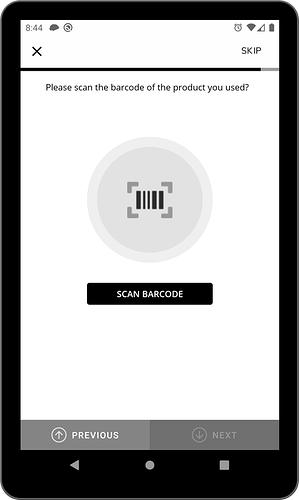 Barcode Question in an Avicenna Survey