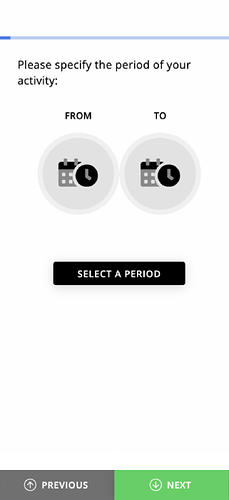 Avicenna Survey with Previous Button