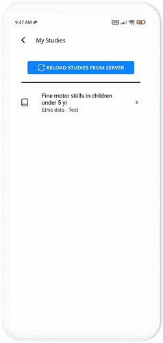 Select Your Study