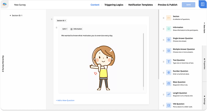 getting-started-your-first-survey-first-question