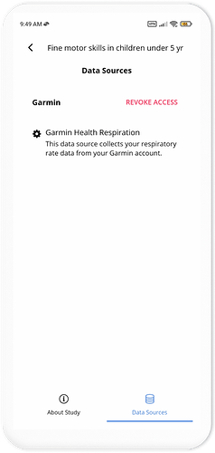 Data Sources Page