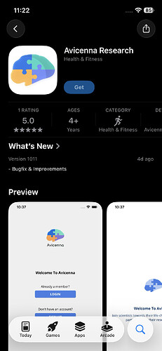 Search for “Avicenna Research” in the search bar