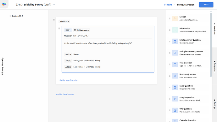 Designing Screening Questions