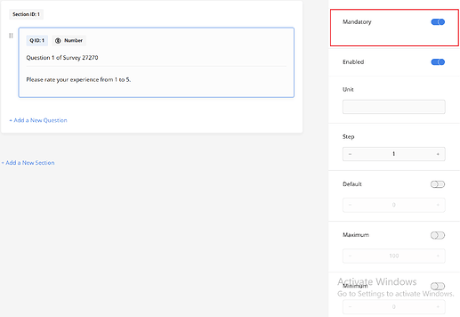 Setting up the Baseline Survey