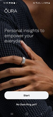 Install the Oura app