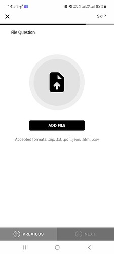 Participant view File question