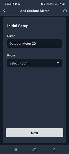 Set Name and Room