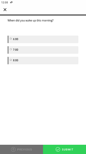 Submit your answers to complete the surveys