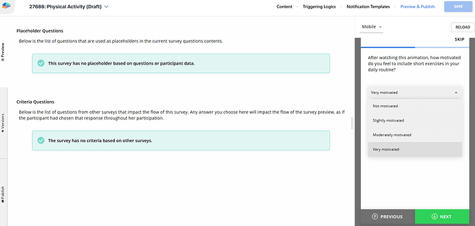 The Searchable dropdown layout for Multiple Answers questions