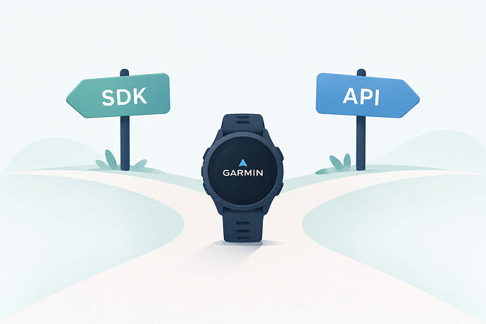 Garmin Health SDK or Garmin Health API