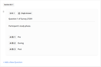 Define Study Phase Participant Variables