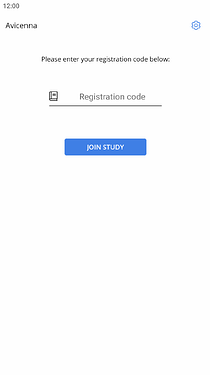Enter the registration code